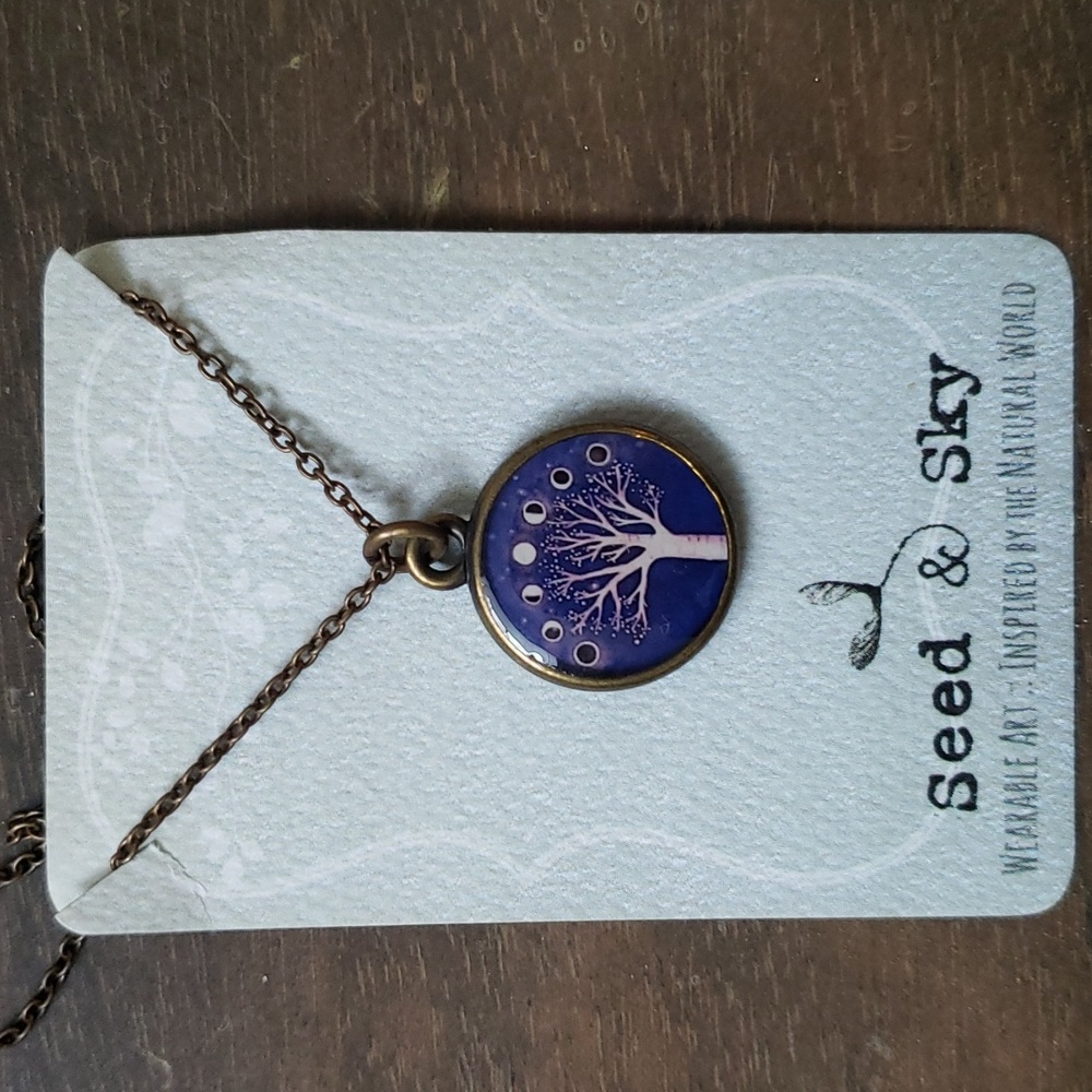Witchy Tree Necklace. Tree of Life.
